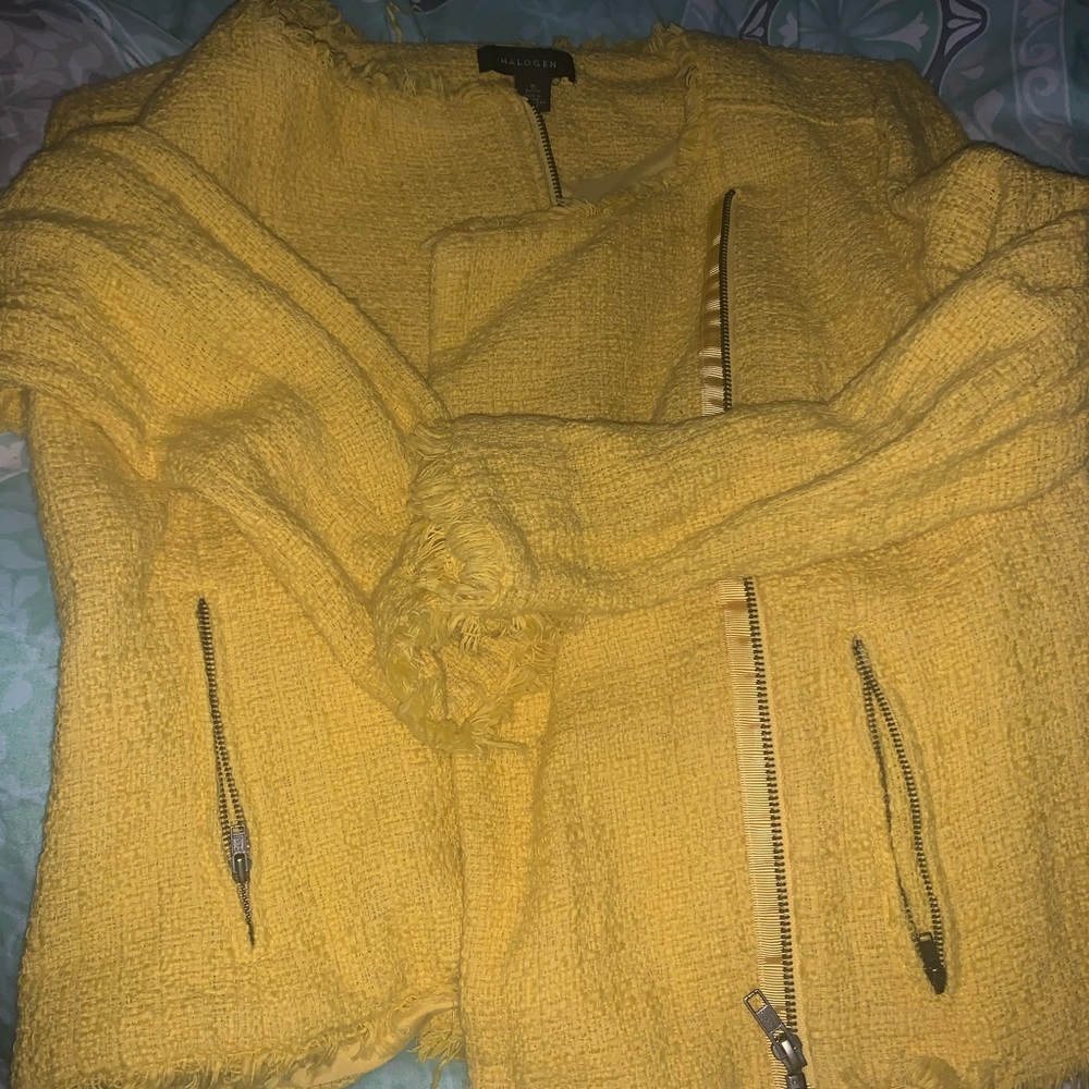 Yellow halogen blazer from nordstrom